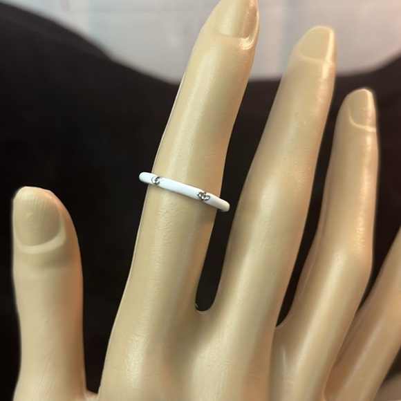 Pandora Me Stones and Enamel Ring Sz 6 - Picture 10 of 11